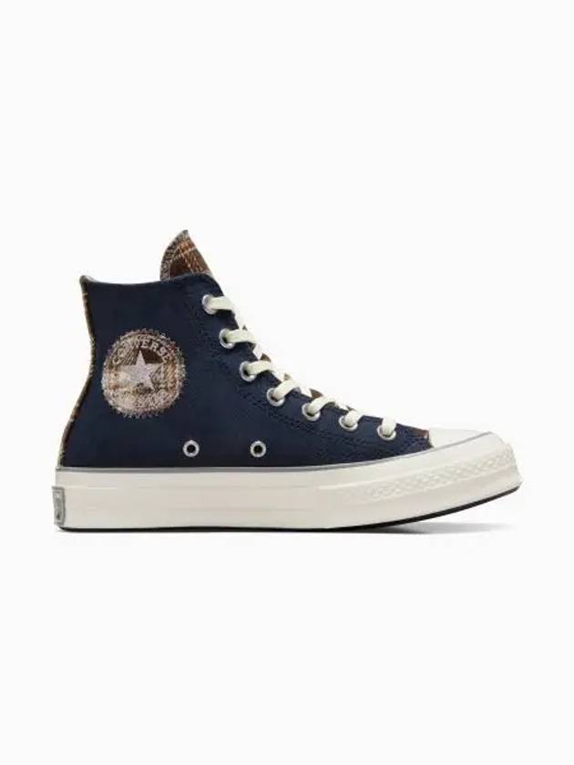 Chuck 70 Canvas High Top Sneakers Obsidian - CONVERSE - BALAAN 2