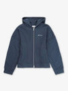 Fleece hooded zip up Sky Captain - GANNI - BALAAN 2