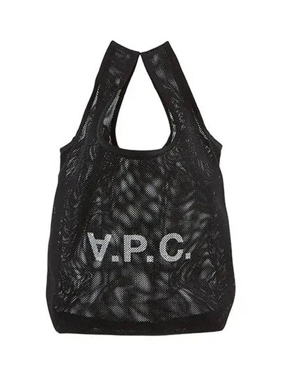 Logo Rebound Mesh Tote Bag Black - A.P.C. - BALAAN 2