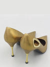 Smith Market Gold Shoes Women s - SERGIO ROSSI - BALAAN 4