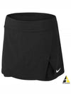 Court Dri Fit Victory Tennis A-Line Skirt Black - NIKE - BALAAN 2