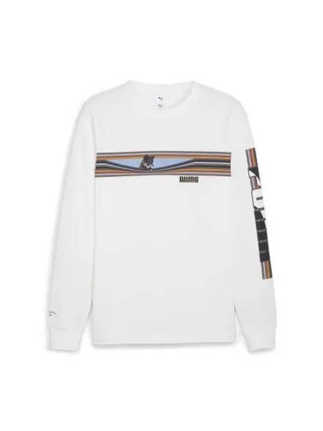 xNoah Graphic Long Sleeve White 623862 02 - PUMA - BALAAN 1