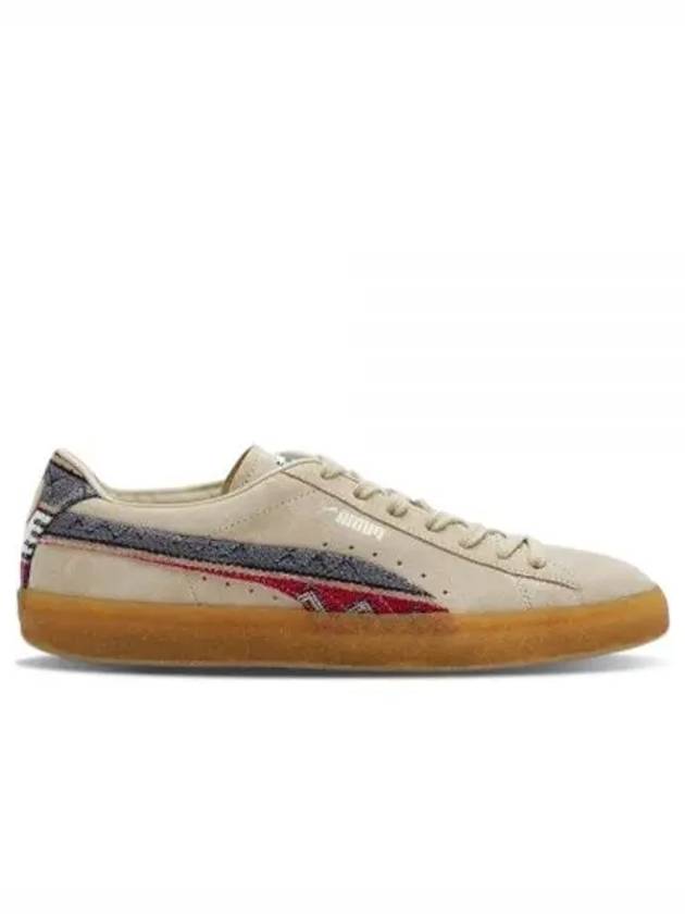 Suede Crepe Pattern Low-Top Sneakers Light Sand - PUMA - BALAAN 2