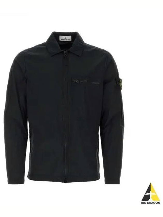 Nylon Metal Econyl Regenerated Zip-Up Jacket Black - STONE ISLAND - BALAAN 2