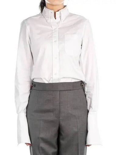 Women s long sleeve shirt 271133 - THOM BROWNE - BALAAN 1