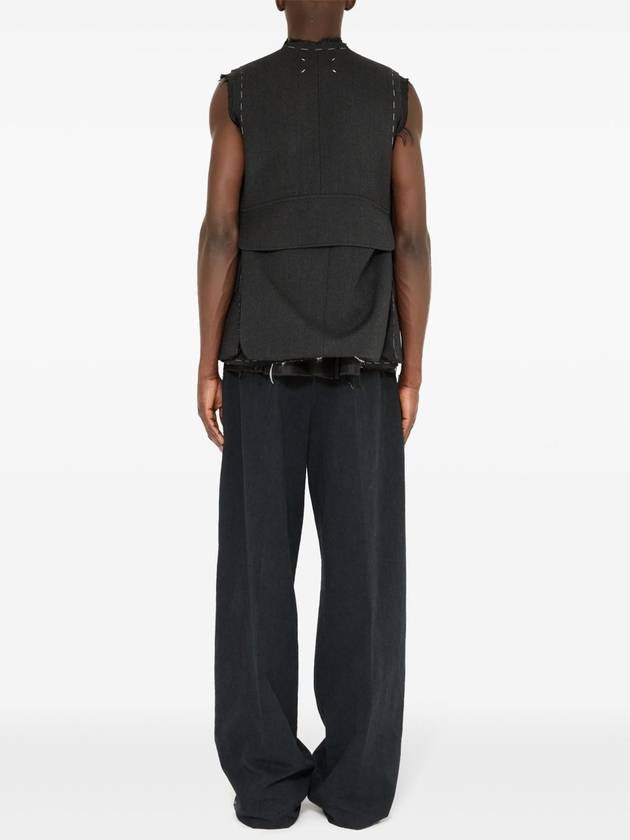 cargo wool vest - MAISON MARGIELA - BALAAN 4