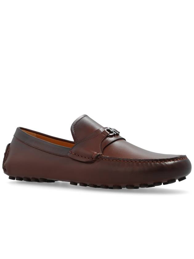 FERRAGAMO ‘Florin’ Moccasins, Men's, Brown - SALVATORE FERRAGAMO - BALAAN 4