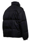 Medium-Length Re-Nylon Reversible Down Padded Jacket Black - PRADA - BALAAN 3