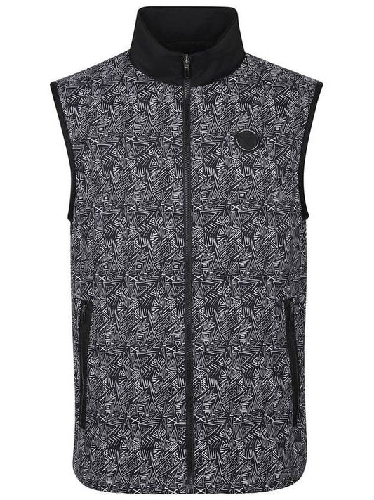 Men s Season Print Vest X1WVV3151 Autumn Golf Wear Swing - JDX - BALAAN 1