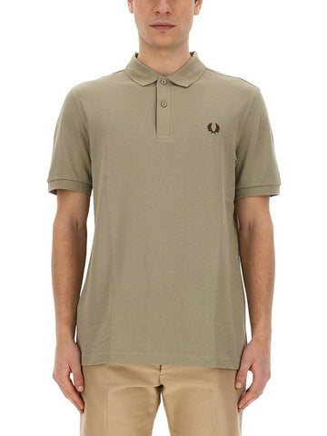 POLO WITH LOGO - FRED PERRY - BALAAN 1