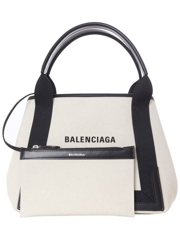 Cabas Logo Canvas Small Tote Bag Black - BALENCIAGA - BALAAN 2