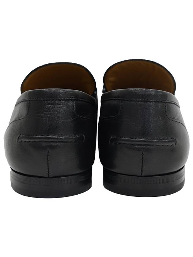 Jordan Horsebit Loafers Black 406994 BLM00 1000 - GUCCI - BALAAN 9