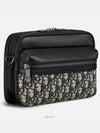 Rider 2 0 Zipper Messenger Bag Beige Black Dior Obl - DIOR - BALAAN 2