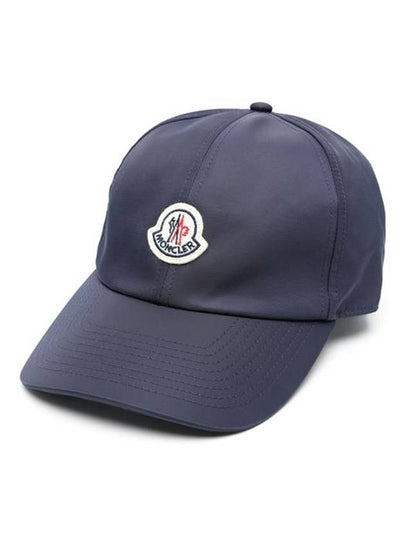 Logo Patch Ball Cap Navy - MONCLER - BALAAN 2