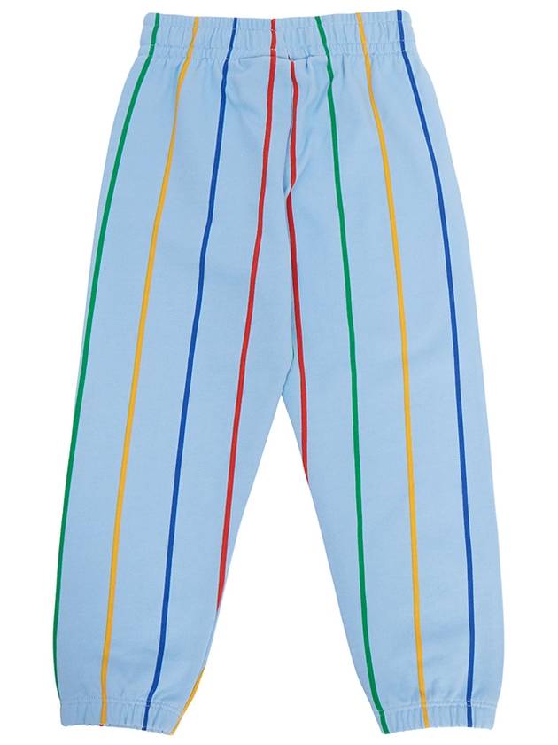 Striped kids sweatpants 2363012260 BLUE - MINI RODINI - BALAAN 2