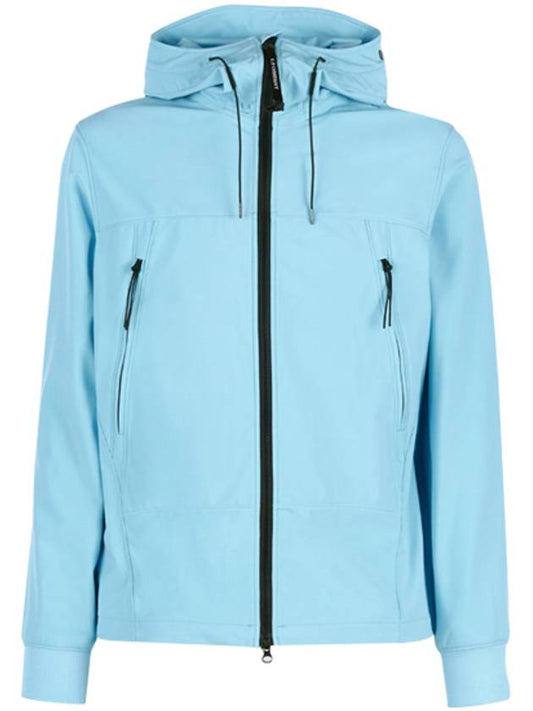 Men's Goggles Hooded Jacket Sky Blue - CP COMPANY - BALAAN 2