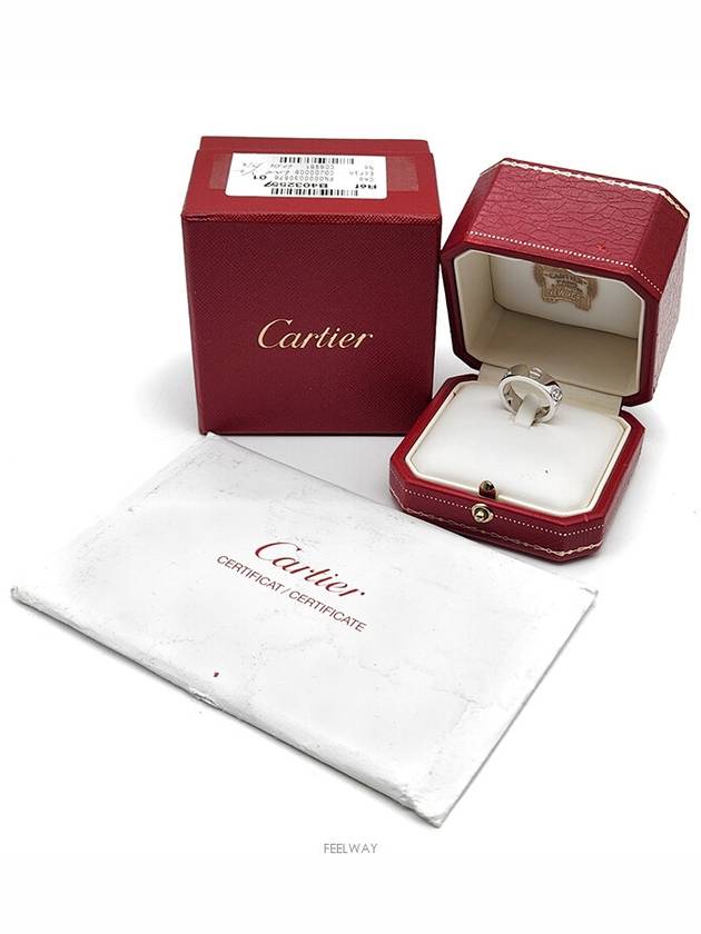 3P Diamond Love Ring L111141 - CARTIER - BALAAN 7