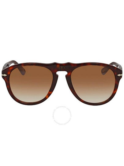 Persol Clear Gradient Brown Sunglasses PO0649 24/51 54 - PERSOL - BALAAN 2