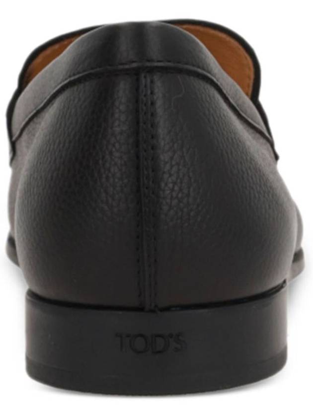 Tod'S Grained Leather Penny Loafers Shoes - TOD'S - BALAAN 4