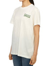 Women's Love Club Logo Short Sleeve T-Shirt White - GANNI - BALAAN 3