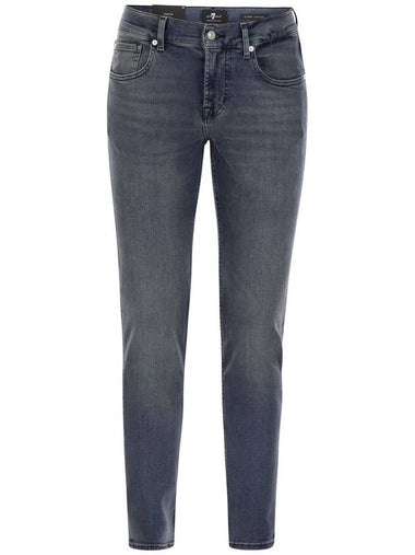 SLIMMY TAPERED GLOBE - Skinny medium-waisted jeans - 7 FOR ALL MANKIND - BALAAN 1