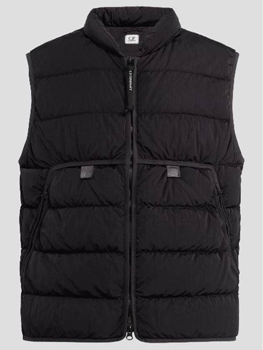 Eco-Chrome R Down Vest Black - CP COMPANY - BALAAN 2