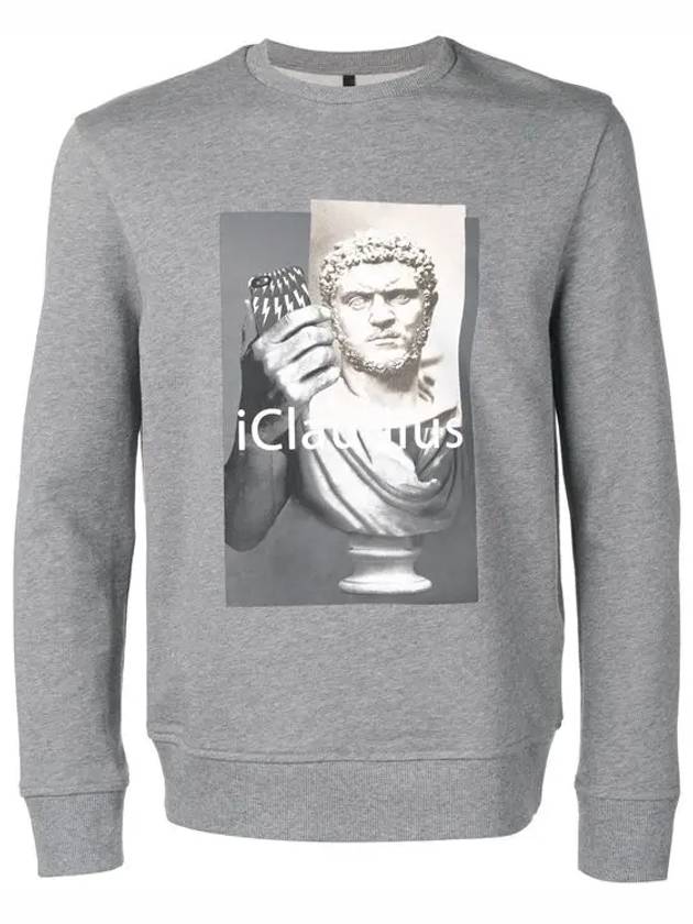 I-Claudius Sweatshirt Grey - NEIL BARRETT - BALAAN 3