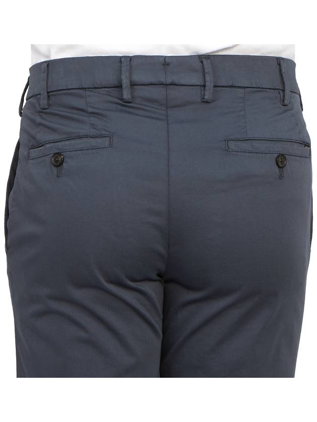 straight pants navy - RVR LARDINI - BALAAN 8