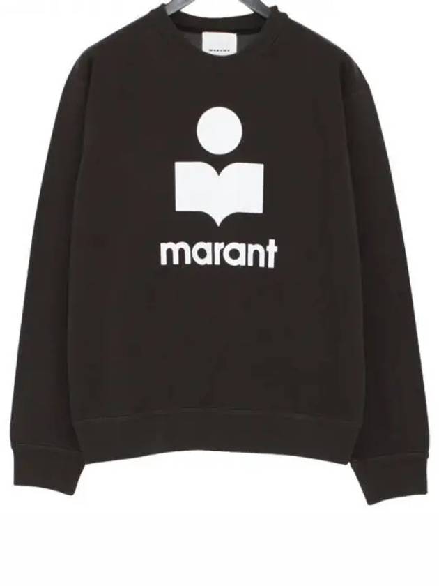 Mikoy Logo Print Sweatshirt Black - ISABEL MARANT - BALAAN 2