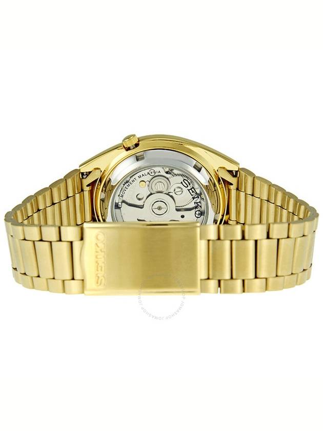 Seiko Series 5 Automatic Gold Dial Yellow Gold-tone Men's Watch SNXS80 - SEIKO - BALAAN 3