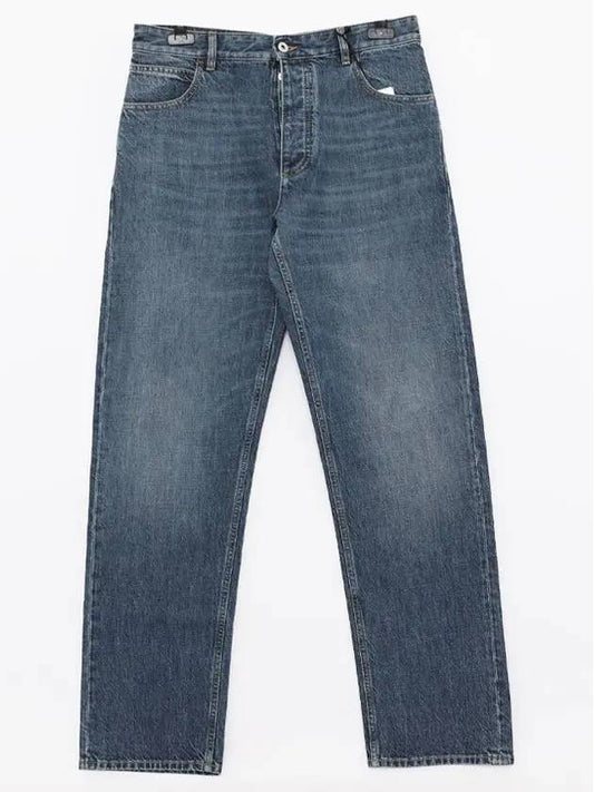 Straight Fit Denim Jeans Blue - BOTTEGA VENETA - BALAAN 2