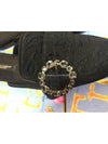 Jewel Buckle Leather Mule Black - DOLCE&GABBANA - BALAAN 6