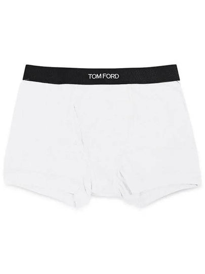 Men's Classic Fit Boxer Briefs White - TOM FORD - BALAAN 2