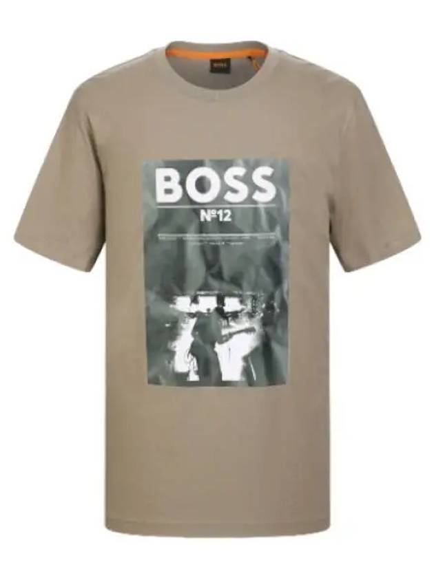 Boss season print short sleeve t shirt - HUGO BOSS - BALAAN 1