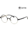 Glasses frame AOM004O 009 120 black gold round - ADIDAS - BALAAN 4