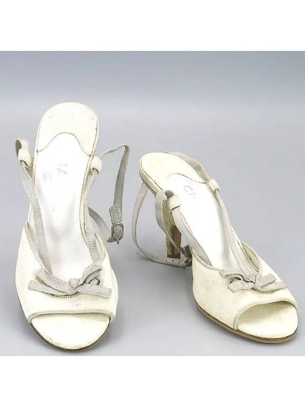 Smith Market Ivory Color Shoes Women s - CHANEL - BALAAN 2