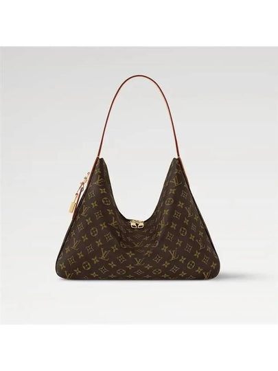 Slouchy MM Monogram Shoulder Bag Brown - LOUIS VUITTON - BALAAN 2