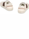 Step Leather Low Top Sneakers Beige - FENDI - BALAAN 5