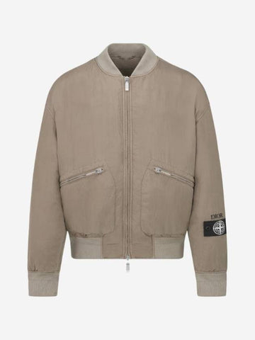 x Stone Island Bomber Jacket Brown - DIOR - BALAAN 1