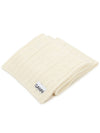 Logo Cable Knit Muffler White - GANNI - BALAAN 3