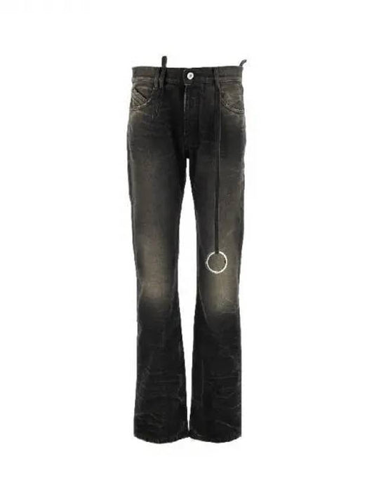 Ring decorated washed denim pants 271589 - THE ATTICO - BALAAN 1