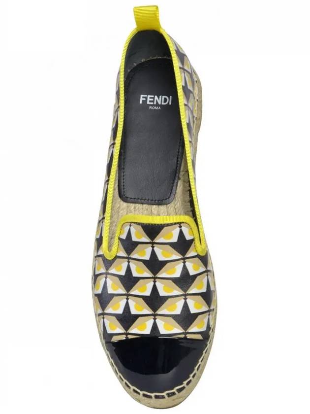 Bag Bugs Espadrilles Black Yellow - FENDI - BALAAN 5