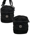 Lino Nylon Tela-TC Cross Bag Black - STONE ISLAND - BALAAN 2