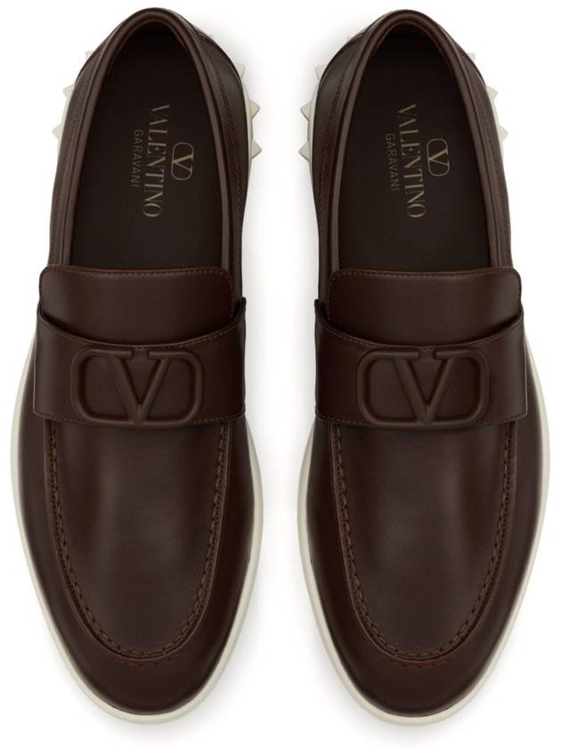 Valentino Garavani Sneakers Brown - VALENTINO - BALAAN 5