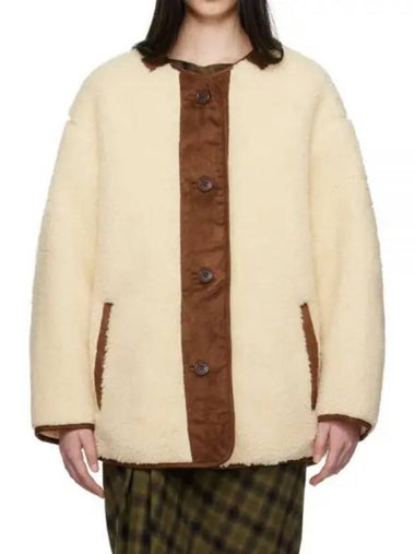 MEMMA MA0282FA B3C03E 23EC shearling jacket - ISABEL MARANT - BALAAN 1