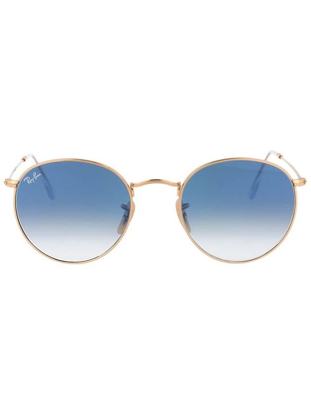 Eyewear Round Frame Sunglasses Blue - RAY-BAN - BALAAN 2