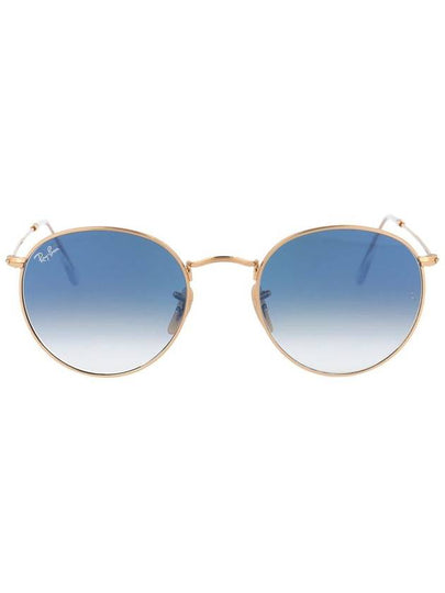 Eyewear Round Frame Sunglasses Blue - RAY-BAN - BALAAN 2