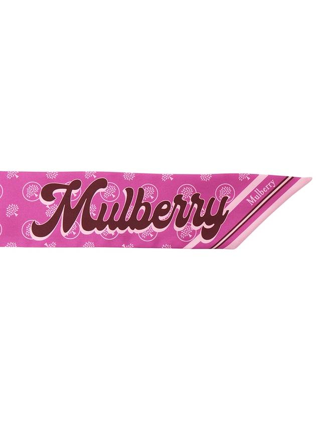 Logo Print Scarf VS4808050J989 - MULBERRY - BALAAN 5