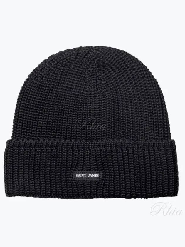 9466 Noir Cano Beanie - SAINT JAMES - BALAAN 1