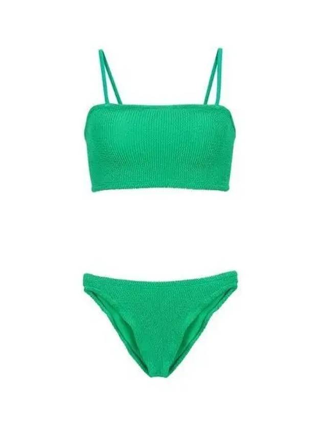 Hunza G Women Gigi Bikini Set Green Light Purple - HUNZA G - BALAAN 1